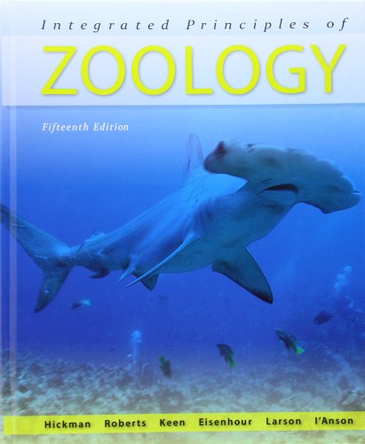 Imagen de archivo de Integrated Principles of Zoology a la venta por Goodwill of Colorado
