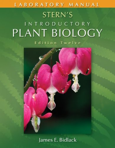 9780073040530: Laboratory Manual to Accompany Stern's Introductory Plant Biology, 12th Edition