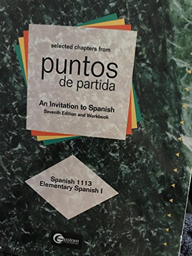Stock image for Selected Chapters from puntos de partida An Invitation to Spanish for sale by Buyback Express