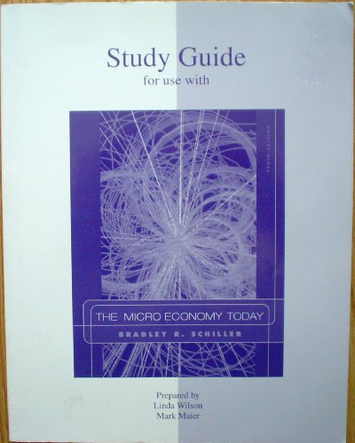 Stock image for Study Guide (Printed) t/a The Micro Economy Today 10e for sale by HPB-Red