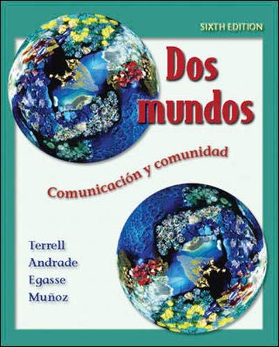 Beispielbild fr Dos mundos Student Edition with Online Learning Center Bind-in Passcode (Spanish Edition) zum Verkauf von Austin Goodwill 1101