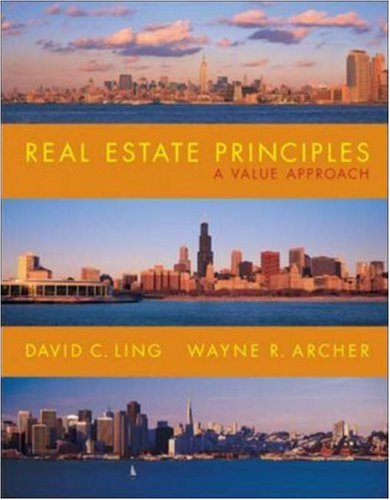 Imagen de archivo de Real Estate Principles: A Value Approach a la venta por ThriftBooks-Atlanta
