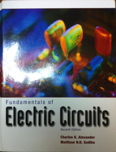 Imagen de archivo de Fundamentals of Electric Circuits a la venta por ThriftBooks-Dallas