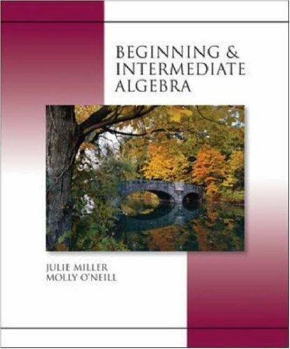 Beispielbild fr Beginning and Intermediate Algebra zum Verkauf von HPB-Red