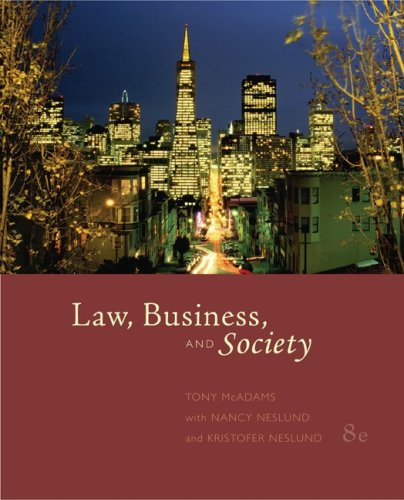 9780073048109: Law, Business, and Society