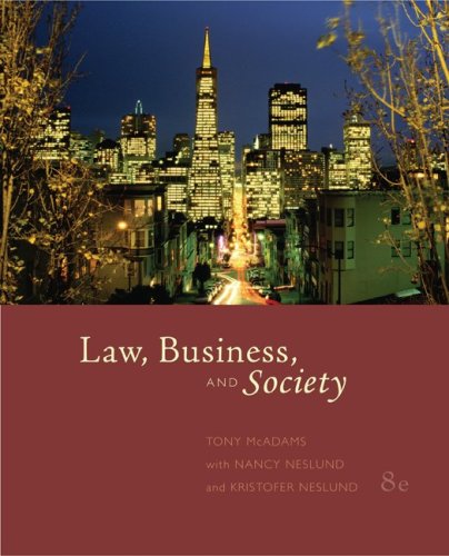 9780073048109: Law, Business, And Society