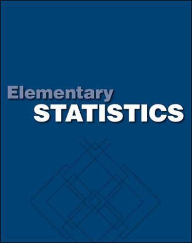 Imagen de archivo de Student Solutions Manual for use with Elementary Statistics: A Step By Step Approach a la venta por HPB-Red