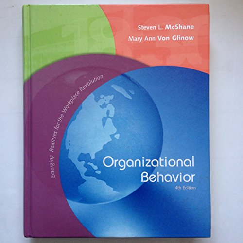Stock image for Organizational Behavior : Emerging Realities for the Workplace Revolution for sale by Better World Books: West