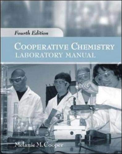 Imagen de archivo de Cooperative Chemistry Lab Manual a la venta por HPB-Red