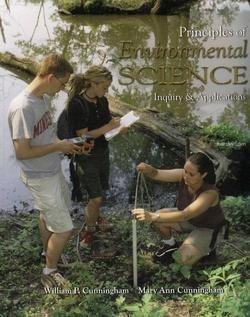 Stock image for Principles of Environmental Science: Inquiry & Applications for sale by HPB-Red