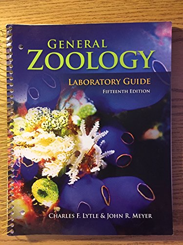 Beispielbild fr General Zoology Laboratory Guide zum Verkauf von BooksRun