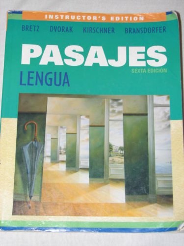 Imagen de archivo de Pasajes (Spanish Edition) a la venta por Bookmans