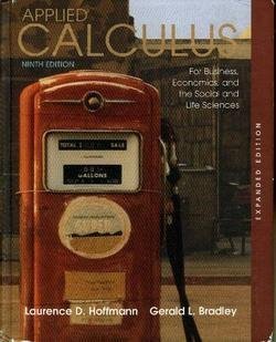 Imagen de archivo de Applied Calculus for Business, Economics, and the Social and Life Sciences a la venta por ThriftBooks-Dallas