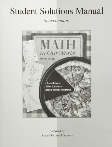 9780073052670: Math in Our World