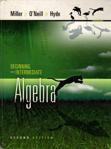 Beispielbild fr Beginning Intermediate Algebra zum Verkauf von ThriftBooks-Dallas