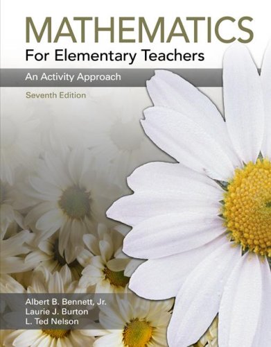 Beispielbild fr Mathematics for Elementary Teachers: An Activity Approach zum Verkauf von ThriftBooks-Atlanta