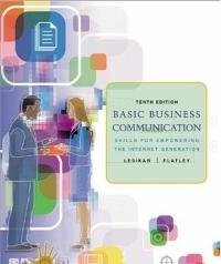 Stock image for Basic Business Communication: Skills For Empowering the Internet Generation w/Student CD, B-Comm Skill Booster, and PowerWeb for sale by HPB-Red