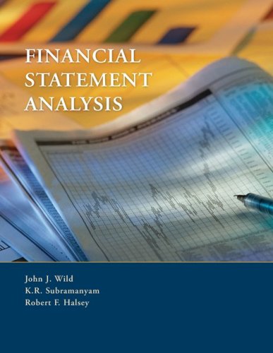 Stock image for Financial Statement Analysis for sale by ThriftBooks-Dallas