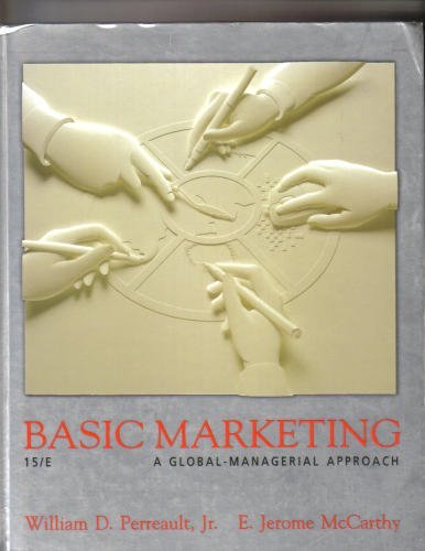 Stock image for Basic Marketing: A Global Managerial Approach for sale by SecondSale