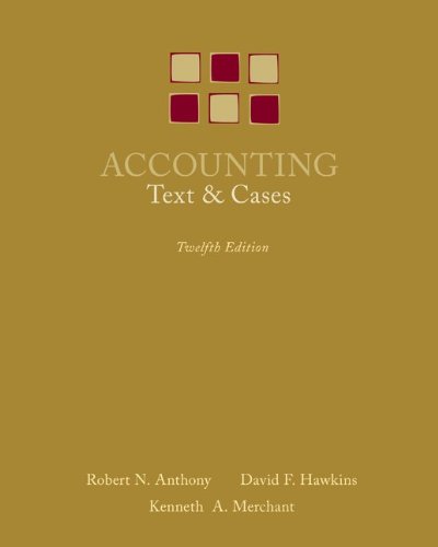 Beispielbild fr Accounting: Texts and Cases zum Verkauf von ThriftBooks-Dallas