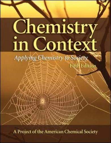 Beispielbild fr Chemistry in Context : Applying Chemistry to Society zum Verkauf von Better World Books