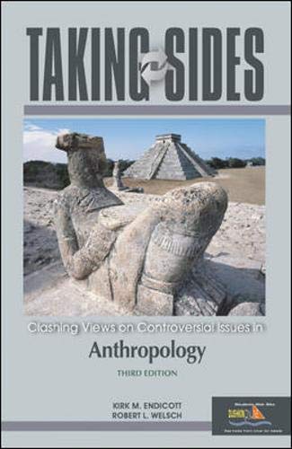 Stock image for Taking Sides Anthropology : Clashing Views on Controversial Issues in Anthropology for sale by Better World Books