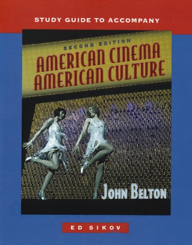 Imagen de archivo de Study Guide to Accompany American Cinema/American Culture a la venta por SecondSale