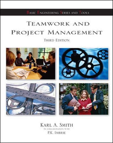 Beispielbild fr Teamwork and Project Management zum Verkauf von SecondSale