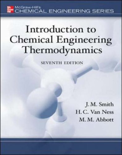 9780073104454: Introduction to Chemical Engineering Thermodynamics (THE MCGRAW-HILL SERIES IN CIVIL AND ENVIRONMENTAL ENGINEERING)