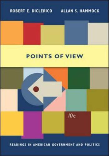 Imagen de archivo de Points of View: Readings in American Government and Politics, 10th a la venta por a2zbooks