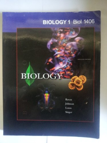 Stock image for Biology 1 Biol Selected Material from Biology Seve for sale by HPB-Red