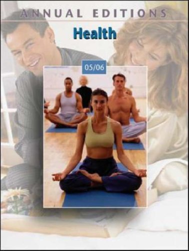 Imagen de archivo de Annual Editions- Health 05/06 a la venta por a2zbooks