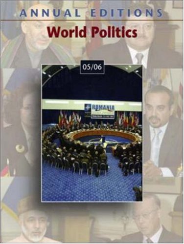 Imagen de archivo de Annual Editions: World Politics 05/06Purkitt, Helen E a la venta por Iridium_Books