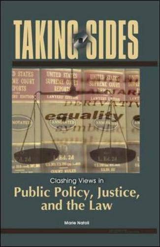 9780073108346: Taking Sides: Clashing Views in Public Policy, Justice, and the Law