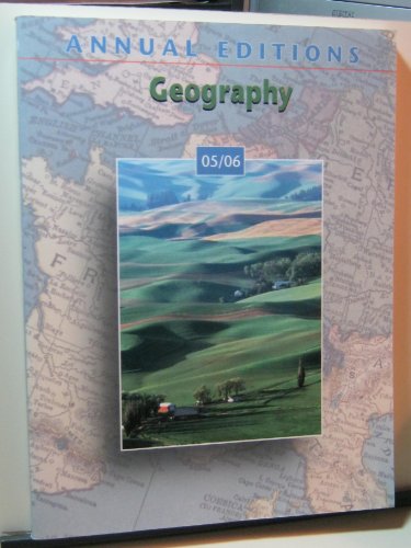 Stock image for Annual Editions: Geography 05/06 for sale by Iridium_Books