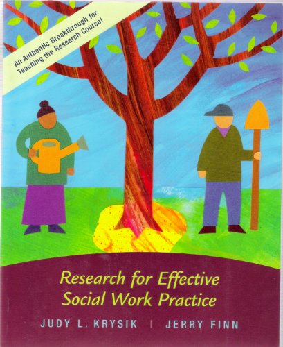 Stock image for Research for Effective Social Work Practice for sale by -OnTimeBooks-