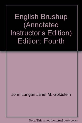 9780073123776: English Brushup (Annotated Instructor's Edition) Edition: Fourth