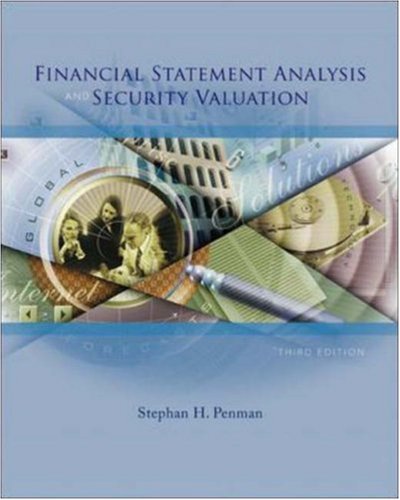 Financial Statement Analysis and Security Valuation - Penman,Stephen