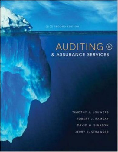 Imagen de archivo de Auditing & Assurance Services a la venta por Reliant Bookstore