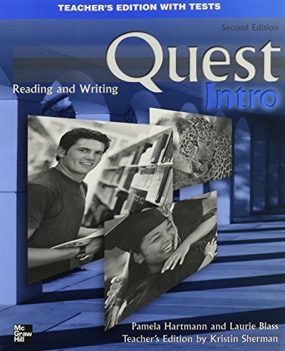 Imagen de archivo de Quest Intro Level Reading and Writing Teacher's Edition a la venta por HPB-Red