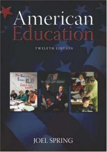 Beispielbild fr American Education zum Verkauf von SecondSale