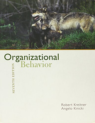 Imagen de archivo de Organizational Behavior 7th a la venta por a2zbooks