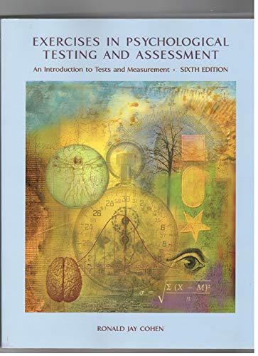 Beispielbild fr Exercises in Psychological Testing and Assessment zum Verkauf von Better World Books