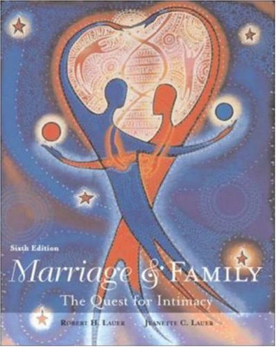 Beispielbild fr Marriage and Family : The Quest for Intimacy zum Verkauf von Better World Books