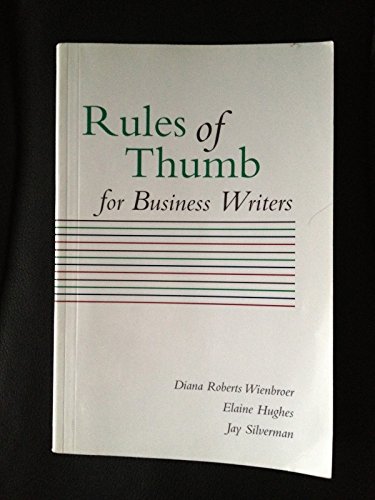 Imagen de archivo de Good Measures Rules of Thumb a la venta por Basement Seller 101