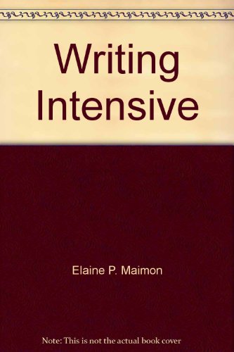 9780073130934: Writing Intensive