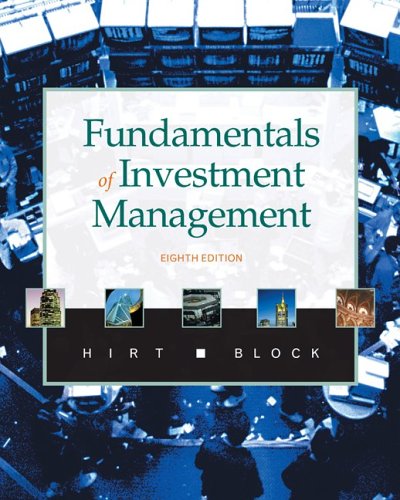 Imagen de archivo de Fundamentals of Investment Management with S&P access code (McGraw-Hill/Irwin Series in Finance, Insurance, and Real Est) a la venta por SecondSale