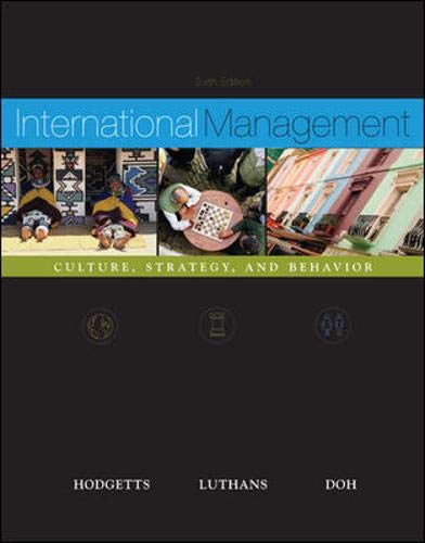 9780073135854: International Management: Culture, Strategy and Behavior w/ OLC card MP