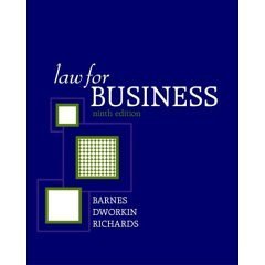 9780073136189: Law for Business