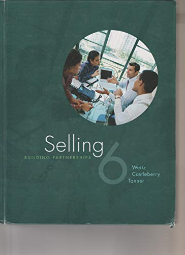 Beispielbild fr Selling: Building Partnerships zum Verkauf von ThriftBooks-Atlanta
